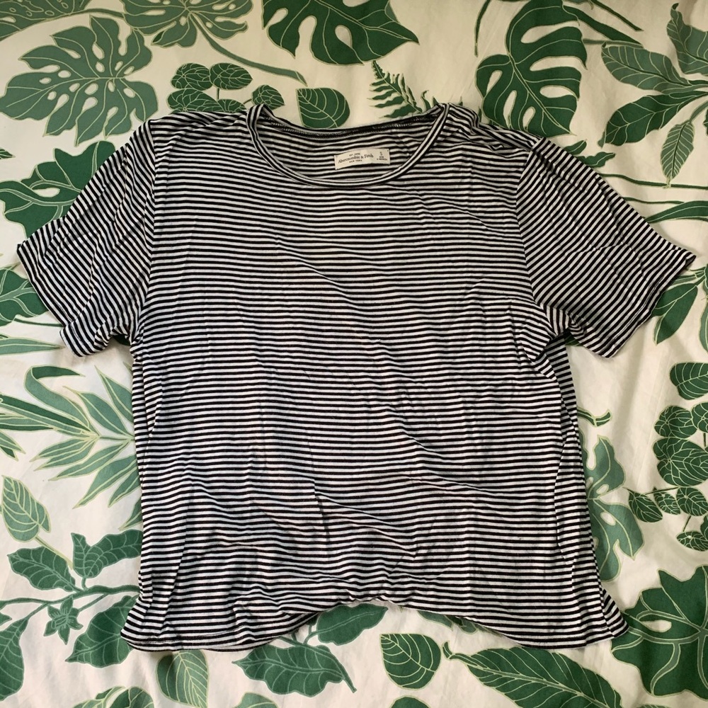 Women’s Abercrombie and Fitch Striped Shirt, S